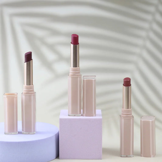 Matte waterproof long-lasting vegan stick lipstick