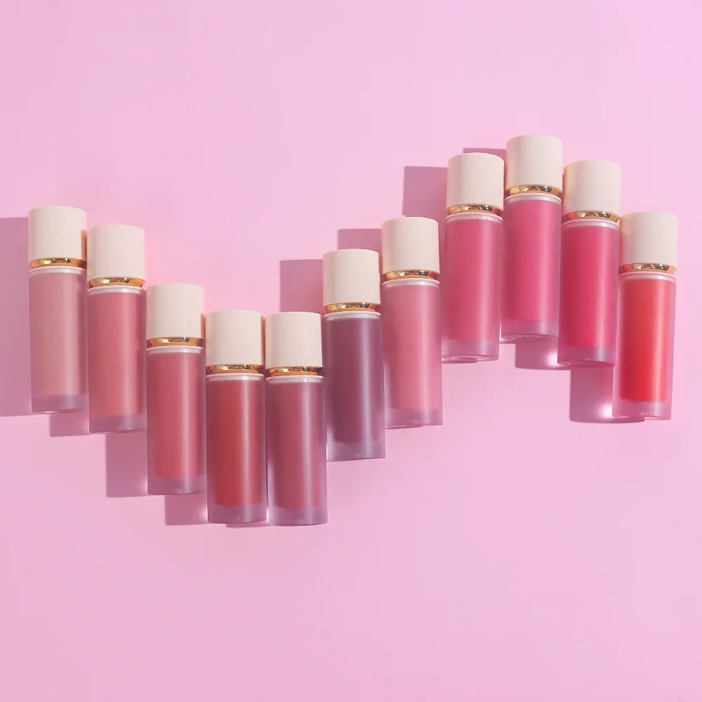 choose tube luxury beige tube liquid blush cruelty free long lasting waterproof matte cheek and lip blush