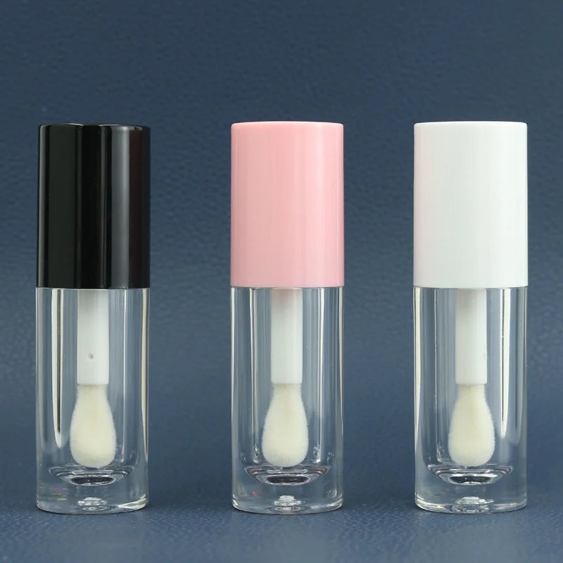 lipgloss container 6ml lip glaze tube packaging lip gloss tubes with big applicator