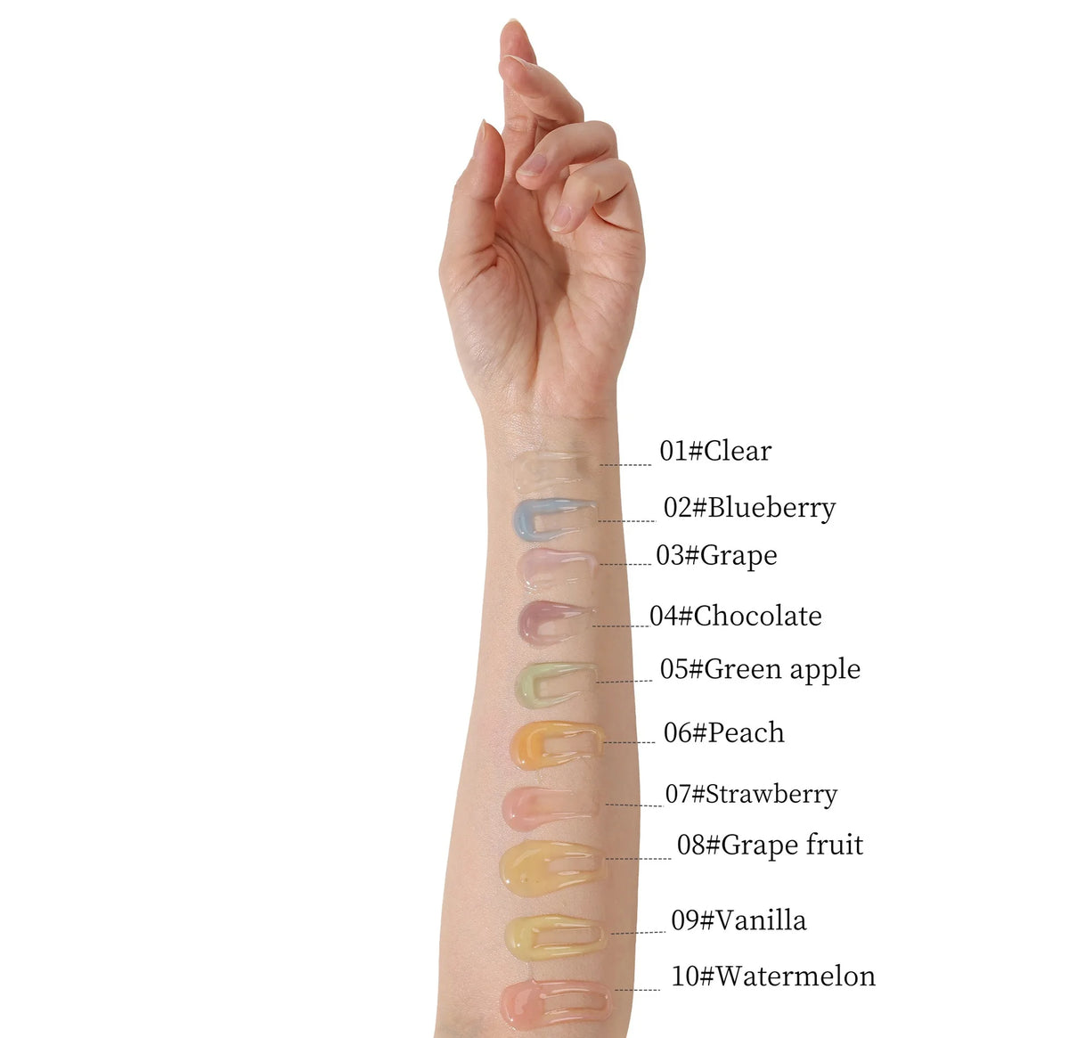 strawberry keychain moisturizing vegan fruit flavor moisture lip glow oil lip gloss lip gloss