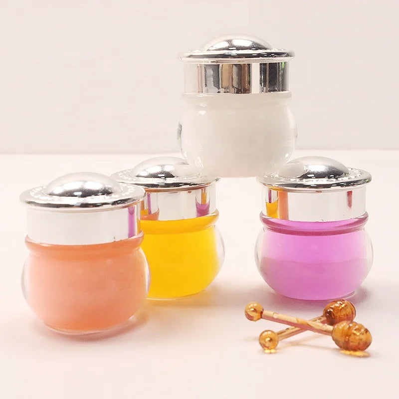 diy jar nourish lips moisturizing lip mask moistening fruit flavor mineral lip balm hydrating lipmask