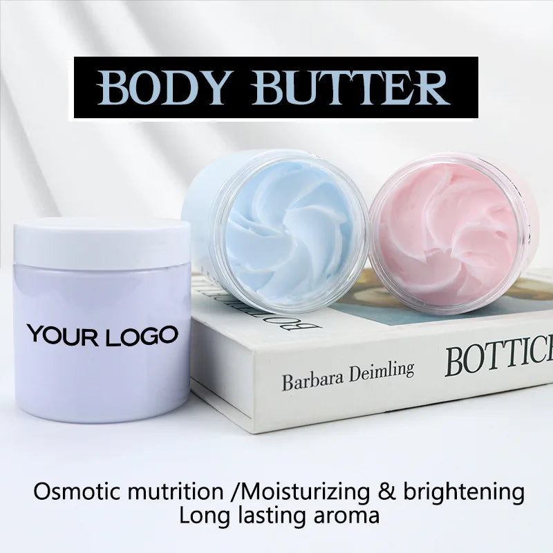 Whipped shea butter moisturizing body cream