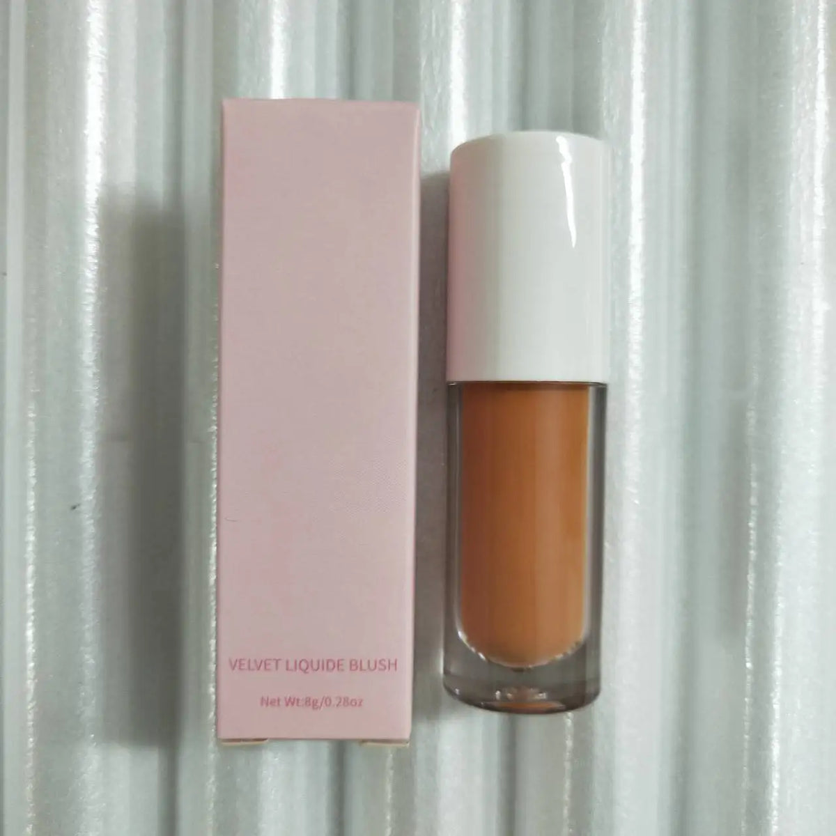 face makeup blusher cheek high pigment liquid blusher with big brush tube beauty cosmetics blush
