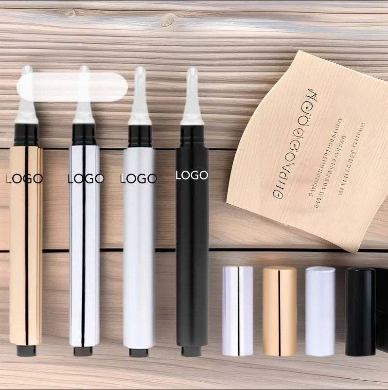 Clear glitter lip plumper oil