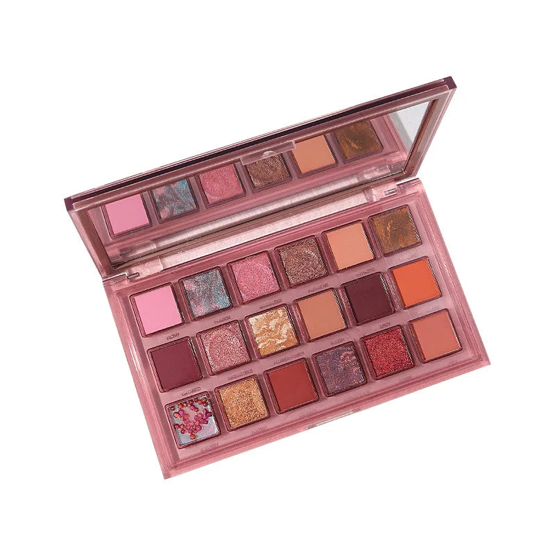 18 color brown eyeshadow palette