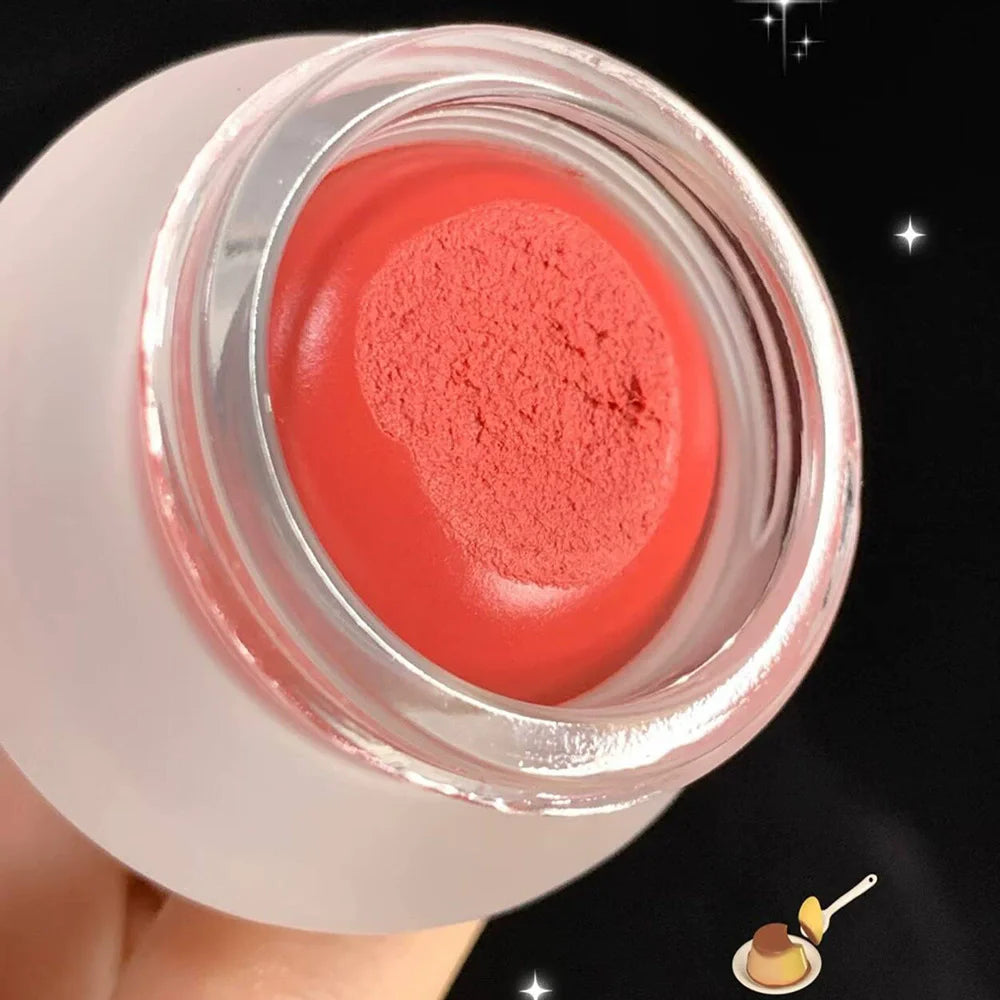 High Pigmented Cute Multipurpose Mousse Lip and Cheek Cream Blush Natural Nude Makeup Lip Mud