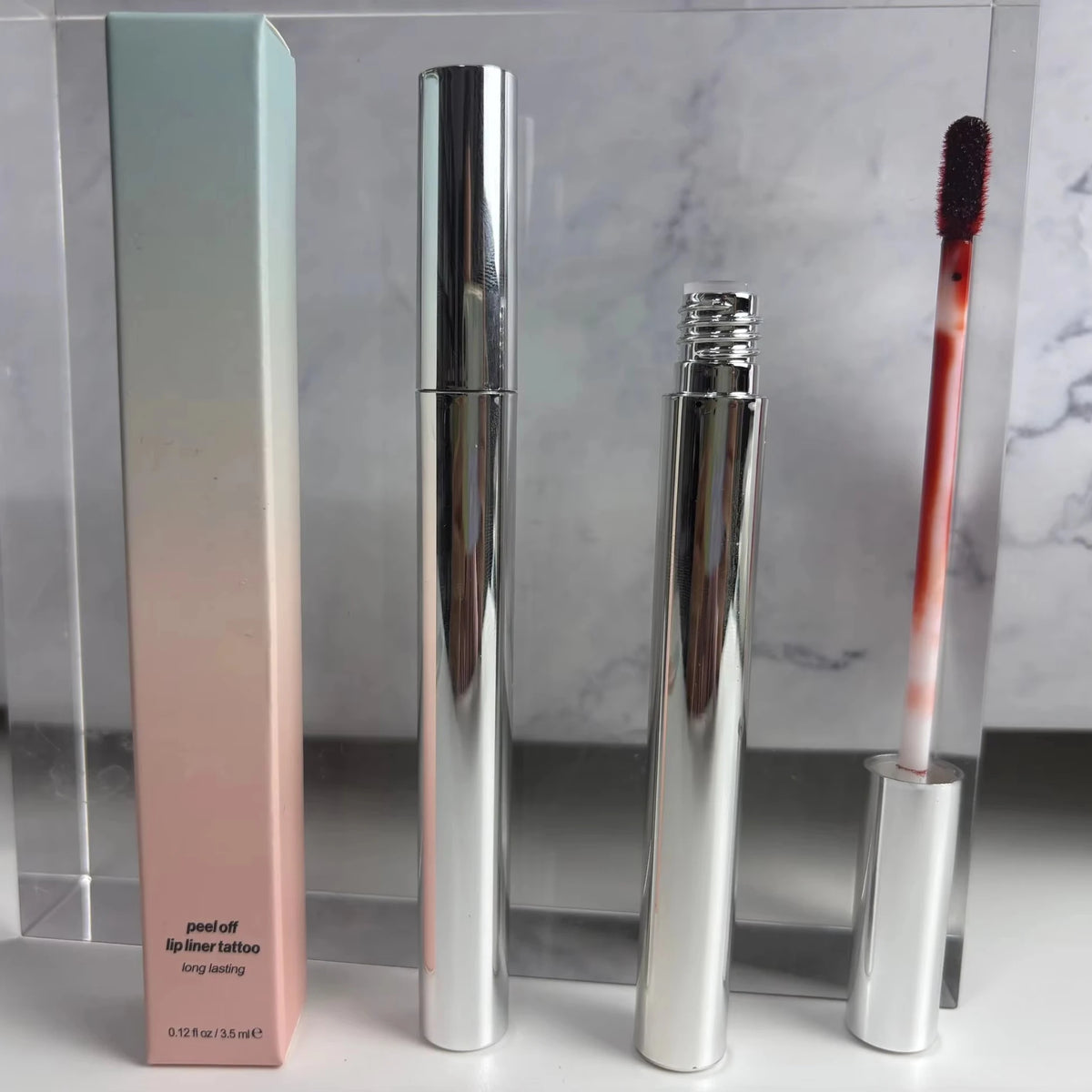 Highly-Pigmented Matte Lip Stain Peel Off Lipstick Vegan Lip Liner Pencil Private Label Peel Off Lip Liner Stain