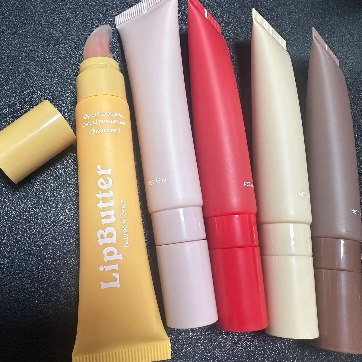 Hot Sale Lip Makeup 5 Colors High Pigmented Lip Gloss Long Lasting Hydrate Moisturizing Lip Butter Gloss Private Label