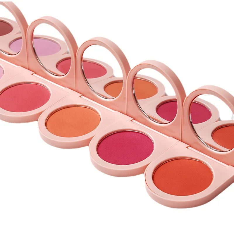 Hot Selling Pink Blush 8 Colors Waterproof Natural High Pigment Vegan Blush Palette Private Label