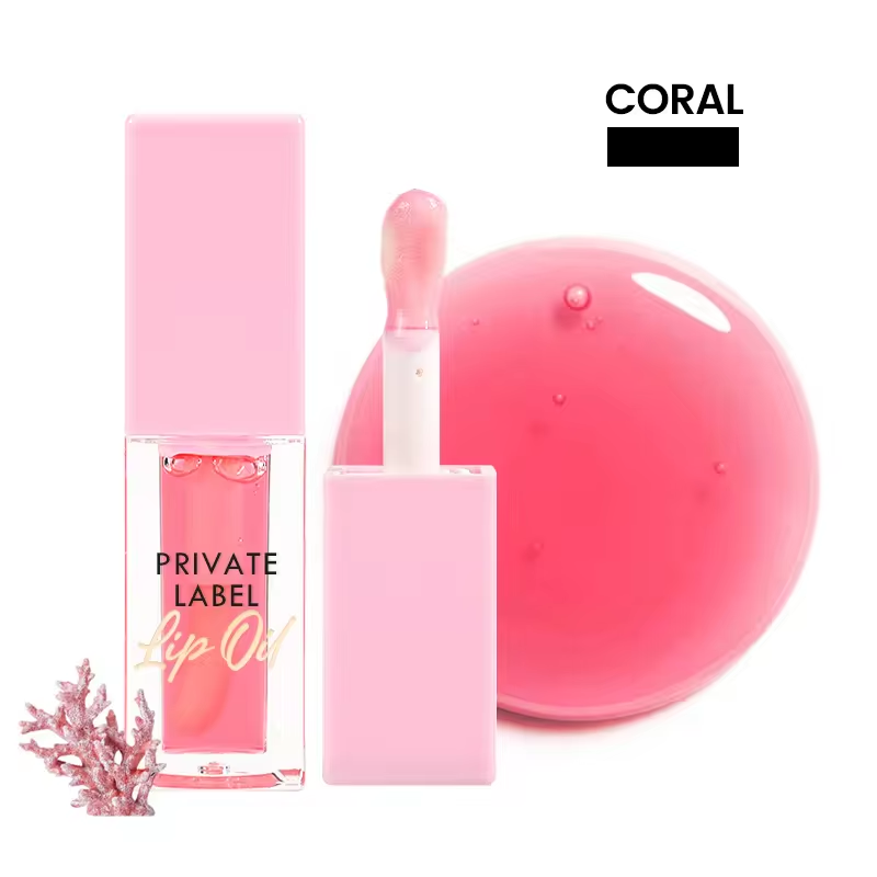 [ Your Private Label ] Lip Oil lipgloss Plumper Flavoring Oil Fruit Tint Stain Lipoil Color Changing Lip Gloss Oil