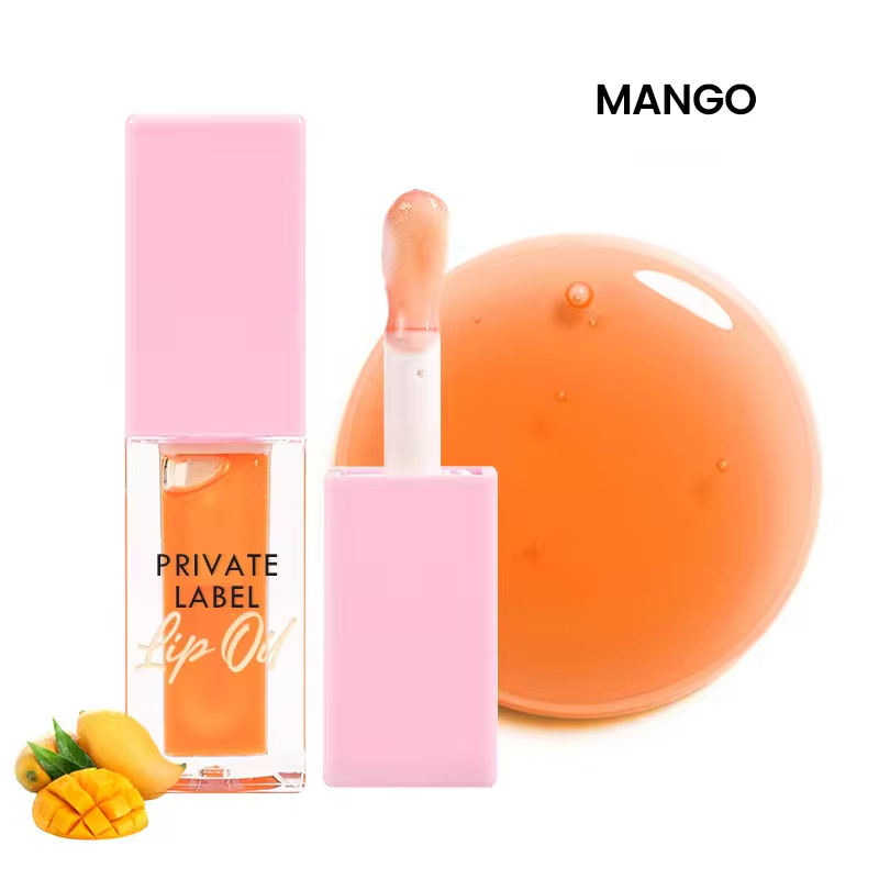 [ Your Private Label ] Lip Oil lipgloss Plumper Flavoring Oil Fruit Tint Stain Lipoil Color Changing Lip Gloss Oil