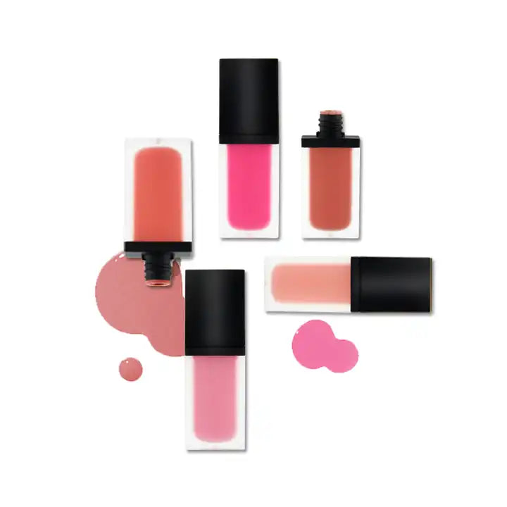 [ Your Private Label ] Custom Makeup Cream Blushes Lip Cheek Tint High Pigment Liquid Blush Beauty Makeup Blush