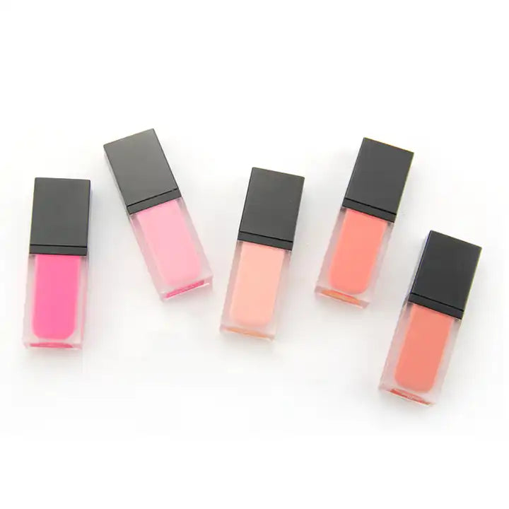 [ Your Private Label ] Custom Makeup Cream Blushes Lip Cheek Tint High Pigment Liquid Blush Beauty Makeup Blush