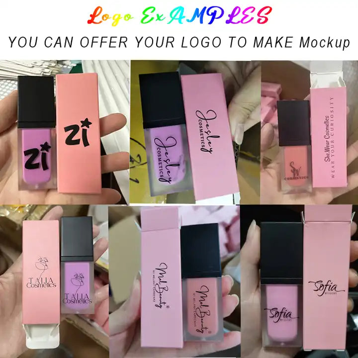 [ Your Private Label ] Custom Makeup Cream Blushes Lip Cheek Tint High Pigment Liquid Blush Beauty Makeup Blush