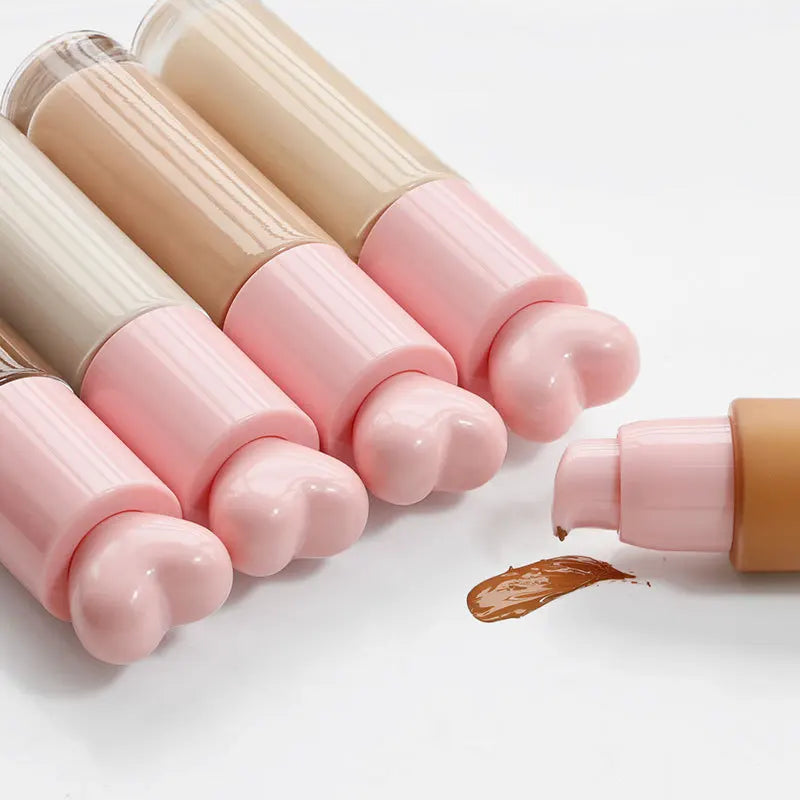 Make Your Own Logo Spf 20+ Foundation Liquid Full Cover Long Lasting Concealer Private Label Matte Waterproof Makeup Foundation