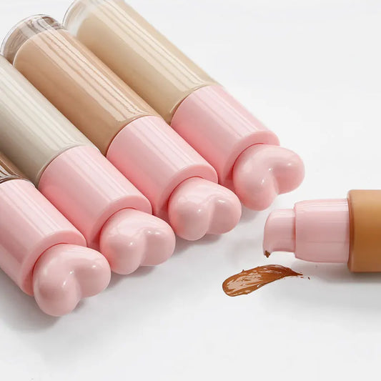 Make Your Own Logo Spf 20+ Foundation Liquid Full Cover Long Lasting Concealer Private Label Matte Waterproof Makeup Foundation