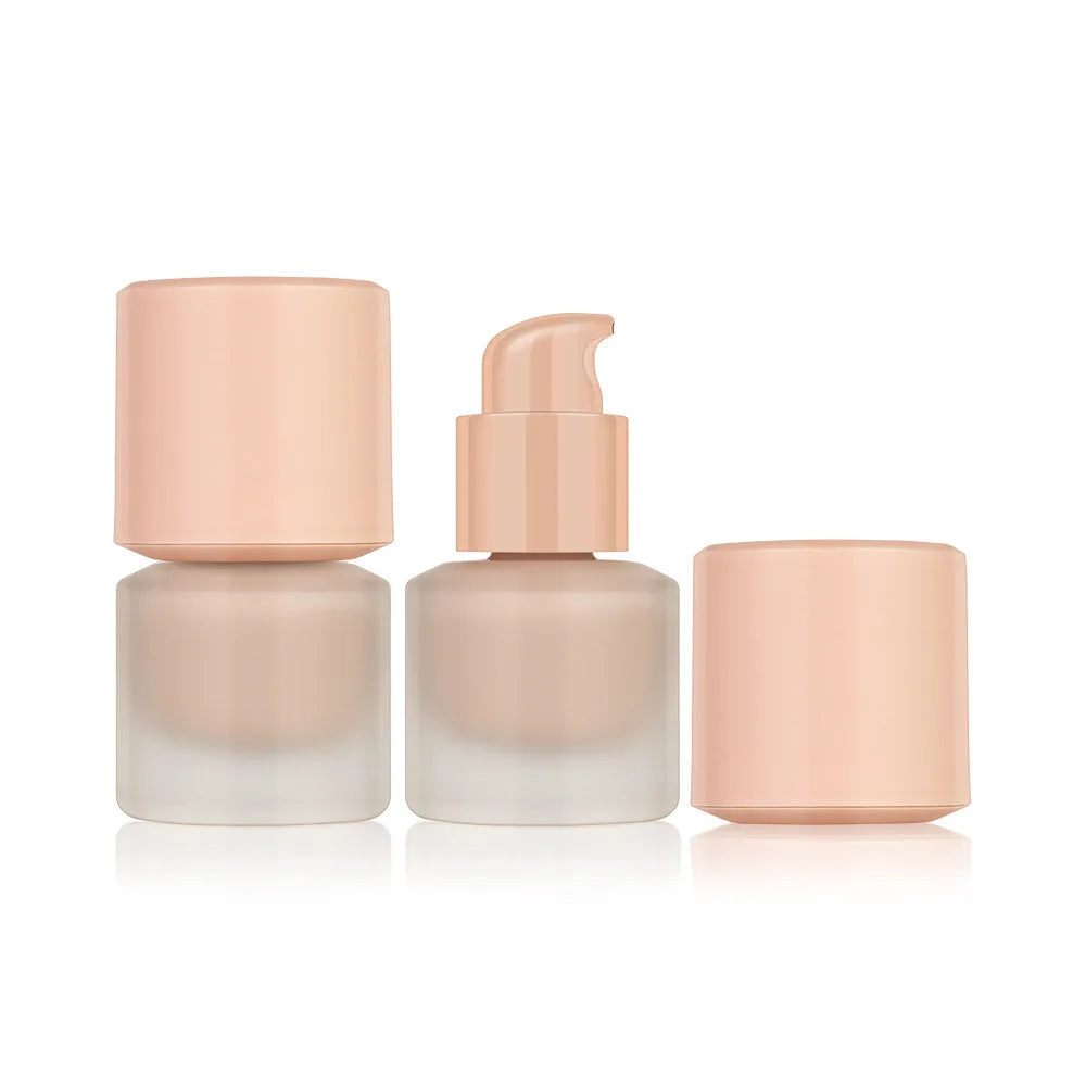 Maquillaje Long Lasting Private Label Full Coverage Waterproof Oil-Control Natural Concealer Matte Makeup Liquid Foundation