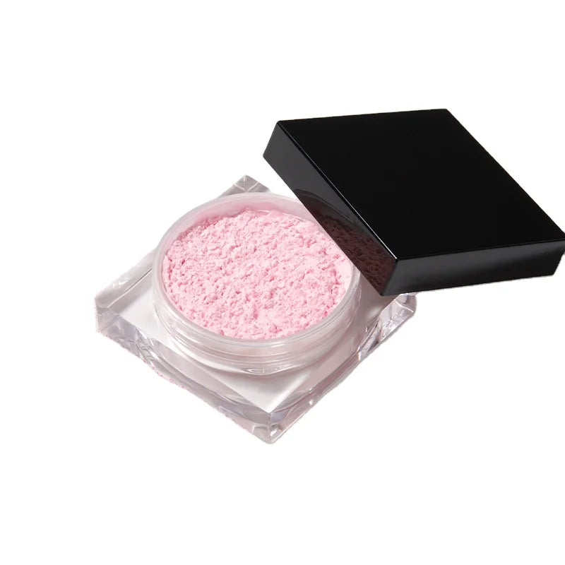 Matte Waterproof Cosmetics Mineral Compact Makeup Private Label Vegan & Cruelty-Free Talc Free Pink Loose Setting Powder