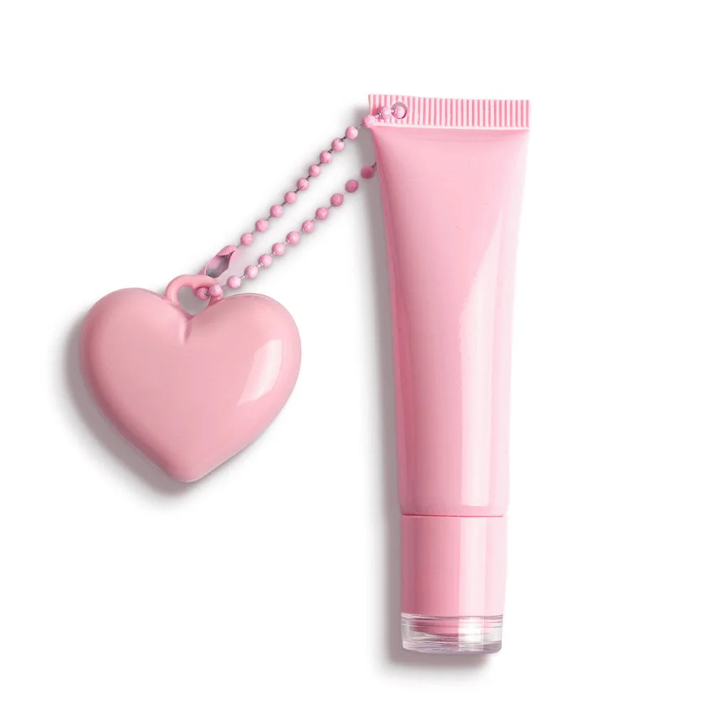 New Arrival Pink Tube Lip Face Makeup 2 Flavors Lip Gloss Long Lasting Hose Lip Gloss Color Changing Blush Cream