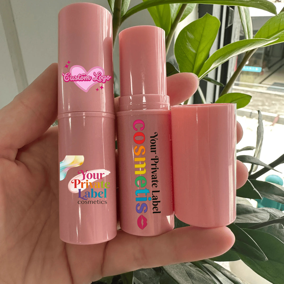 New Daily Care Pink Tube Smooth Non-sticky Lightweight PDRN Pink Collagen Volume Multi Balm for Face Lip Neck