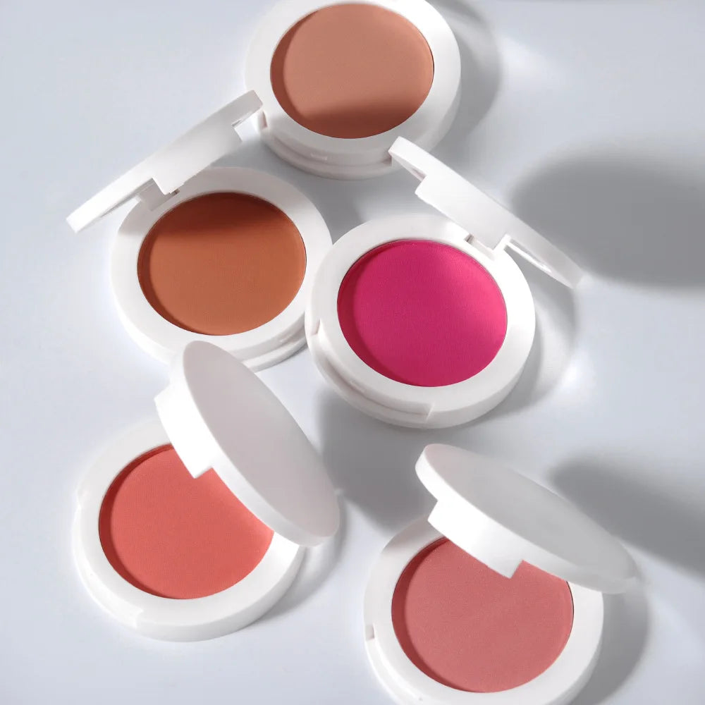 New OEM Custom Cream Blush Private Label 12 Colors Shimmer Matte Natural Long Lasting Blush Vegan Blush