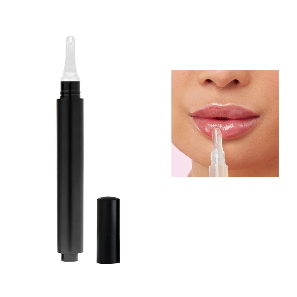 No Logo Lip Care 4 Colors Tube Long Lasting Plumping Enhancer Moisturizing Lip Plumper Oil