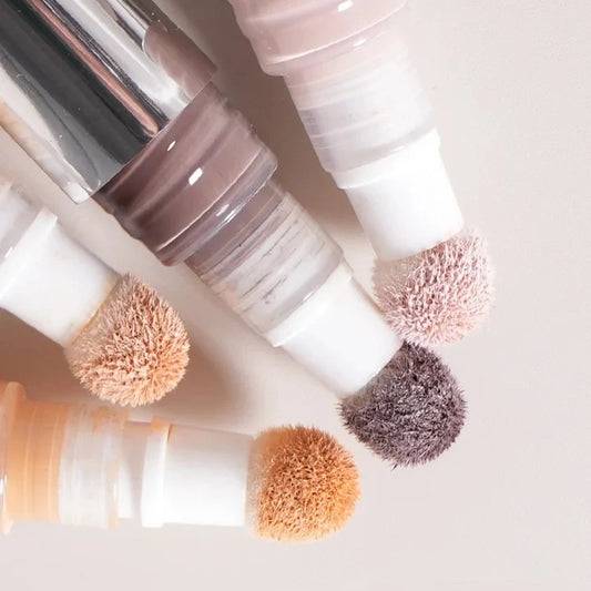 OEM Private Label High Definition Concealer Pen Makeup Pencil Concealer Stick Tube With Brush Pen Bottle Packaging With Sponge