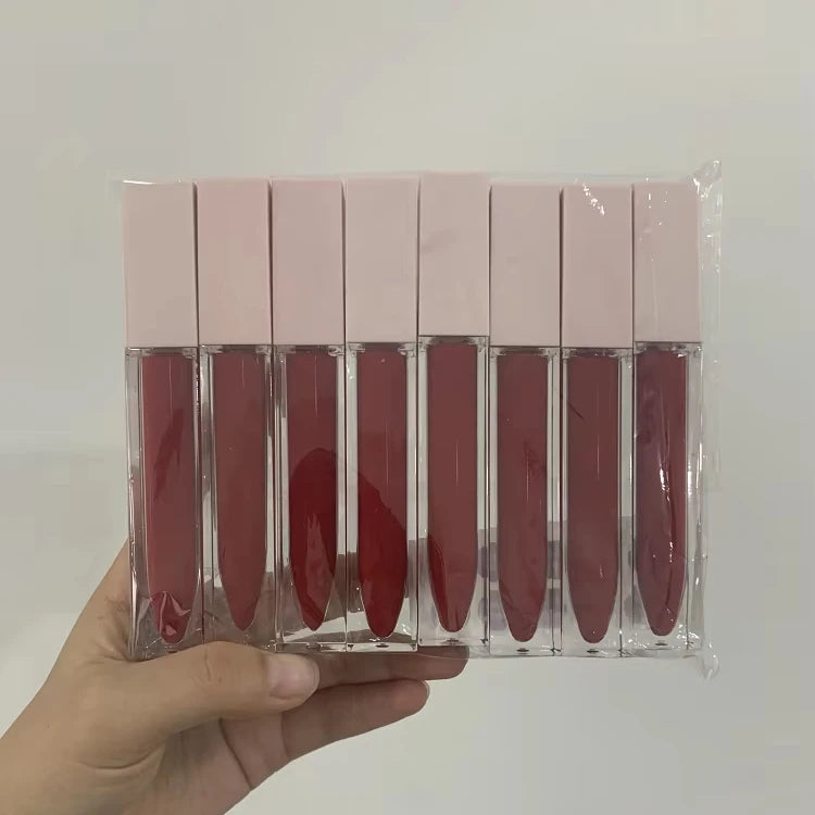 Oem Custom Diy Liquid Lipstick Lip Gloss Makeup Glossy Vegan Lipgloss Vendor Private Label Waterproof Moisturizing Lip Gloss