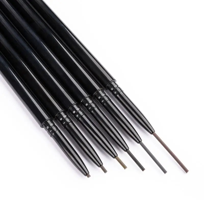 Oem logo Long Lasting Vegan Eyebrow Pencil Slim Eye Brow Makeup Private Label Custom Waterproof Eyebrow Pencil