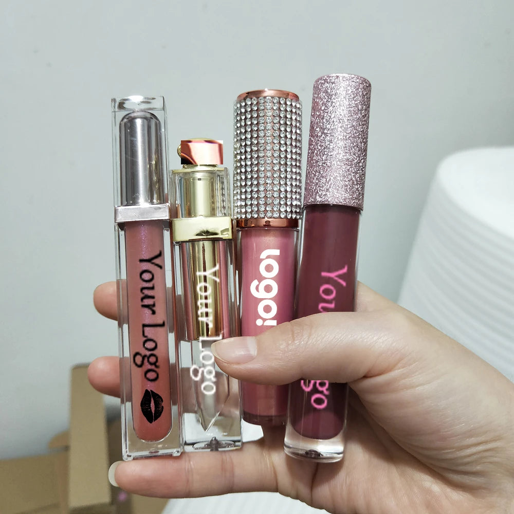 Pick Your Own Colors and Tube DIY Lipgloss Private Label Moisturizing Lip Gloss Vendor Vegan Waterproof Matte Lipstick