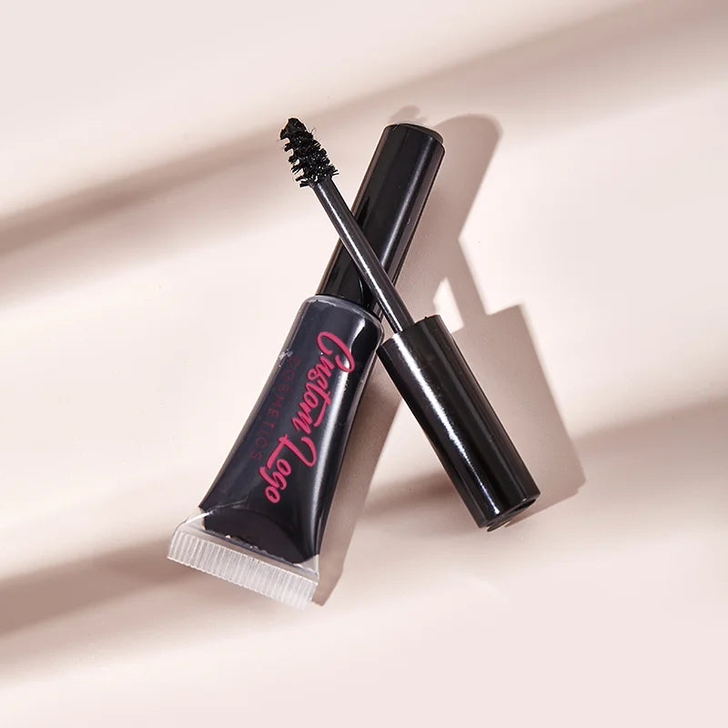 Popular Eye Makeup Regular Fiber Style Lash Long Lasting Thick Eyelash Black Mini Liquid Mascara Private Label
