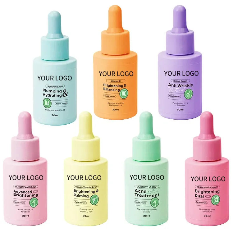 Private Label Acne Treatment Pure Natural Skincare Peeling Solution Salicylic Acid Facial Serum