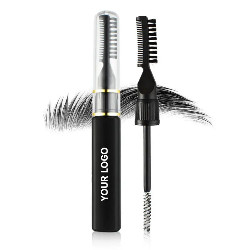 Private Label Customize Logo Quick Dry Eyebrow Care Firm Fixation Colorless and Translate Eyebrow Gel Styling Eyebrow Wax