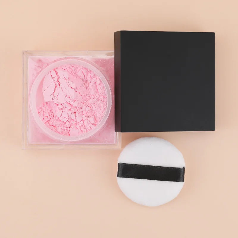 Private Label Face Makeup 14 Colors Vegan Waterproof Oil Control Long Lasting Matte Loose Setting Powder
