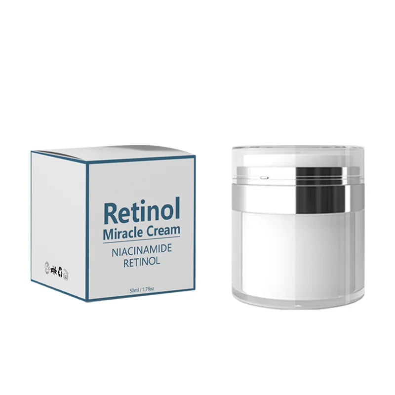 Private Label Face Skin Care Retinol Miracle Cream Organic Moisturizer Whitening Anti-aging Wrinkle Glowing Facial Cream