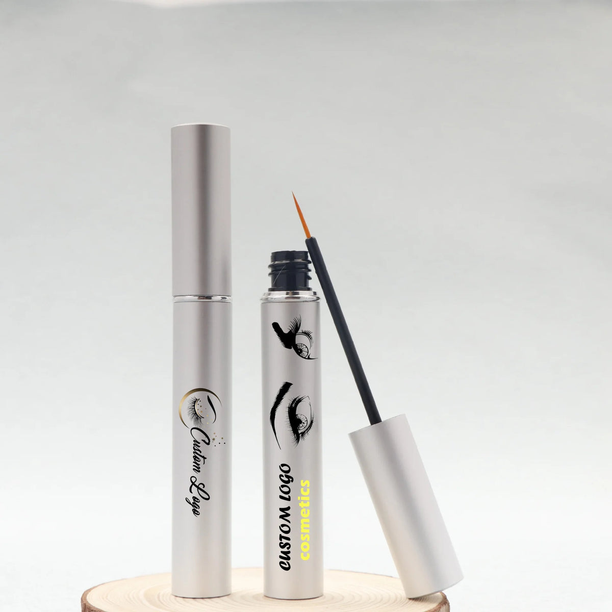 Private Label Fast Eyelash & Brow Growth Serum Natural Thick Long Lash Growth Enhancer Serum Custom Logo Cosmetic