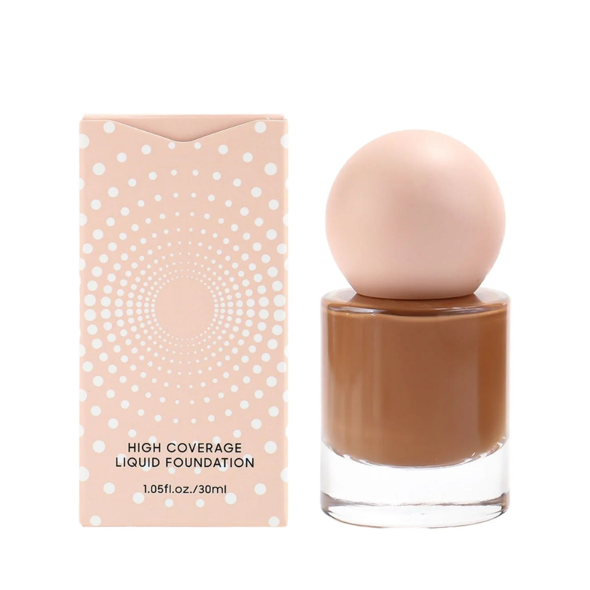 Private Label Foundation Makeup Liquid  Liquid Foundation Waterproof Full Coverage Foundation with Your logo