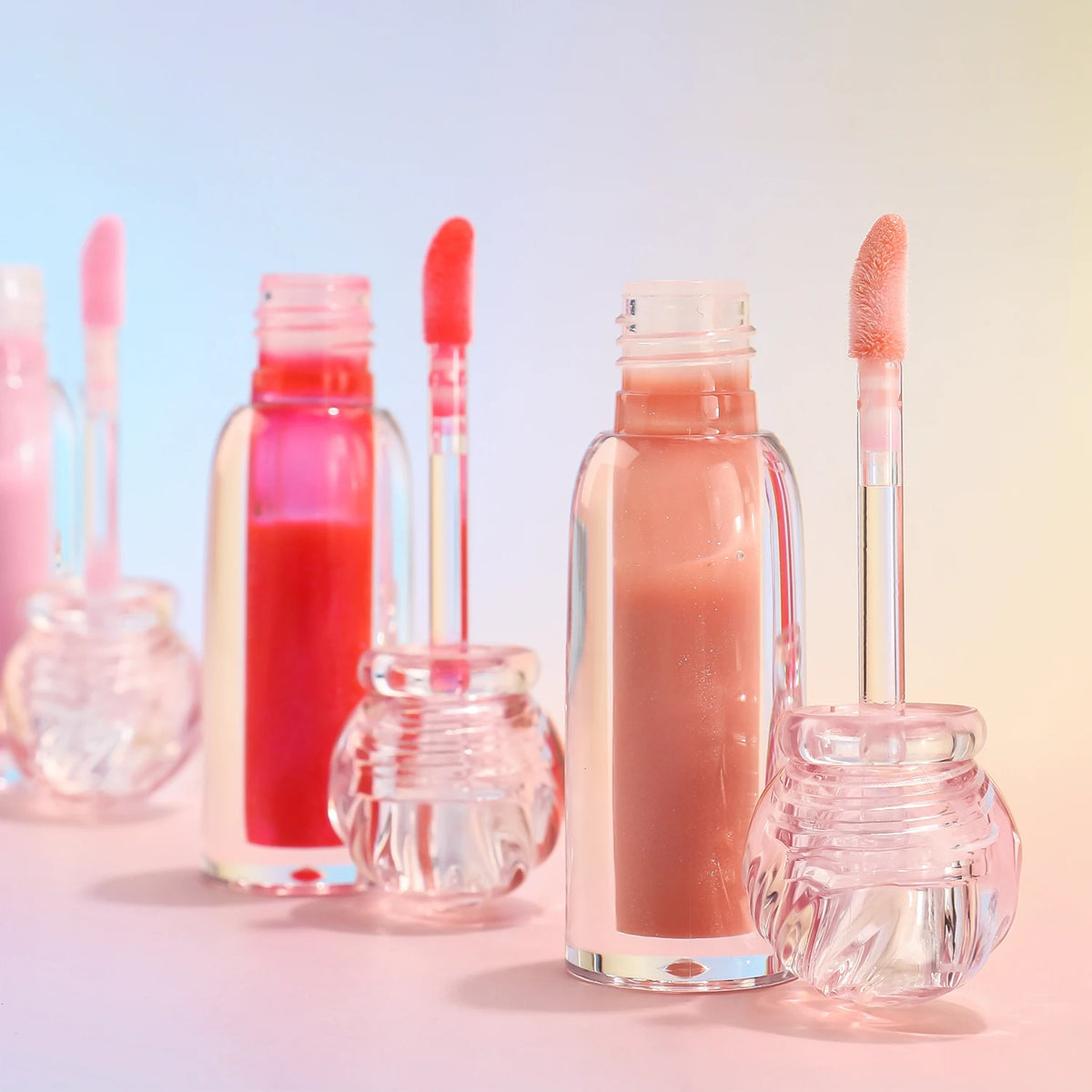 Private Label Hydrating Moisturizing Matte Shimmer Lipgloss Vegan Cruelty Free Liquid Lipstick Glossy Lip Gloss