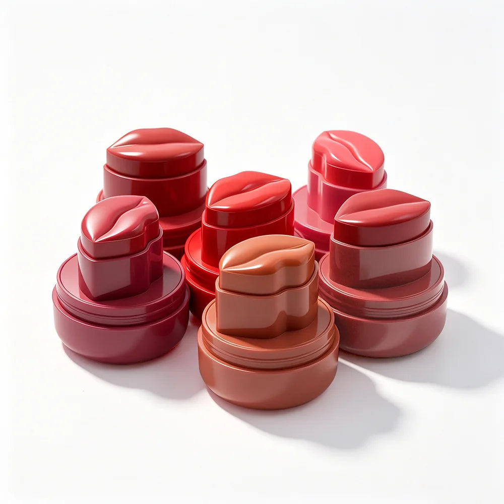Private Label Lip Cheek Balm 8 Colors Hydrating High Pigmented Moisturizing Dual Use Smooth Lipstick Blusher