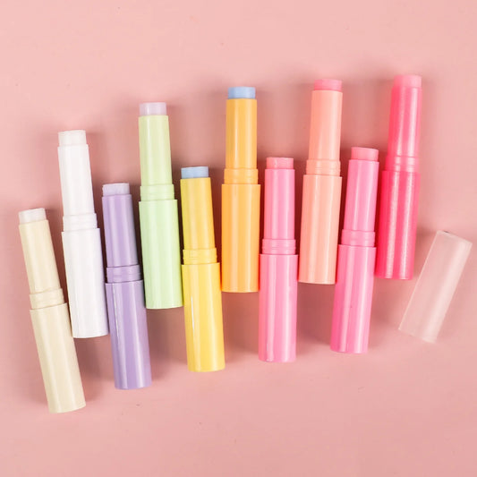 Private Label Logo Custom Flavor Lipbalm Organic Natural Vegan Lightening Moisturizer Chapstick Stick New Care Vegan Lip Balm