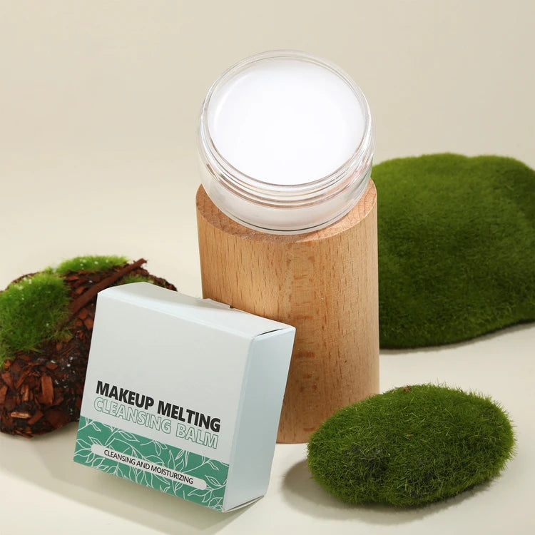 Private Label Vegan Cream Makeup Remover Cleansing Balm Custom 25g Skin Care Makeup Remover Balm Cream for Face Eye