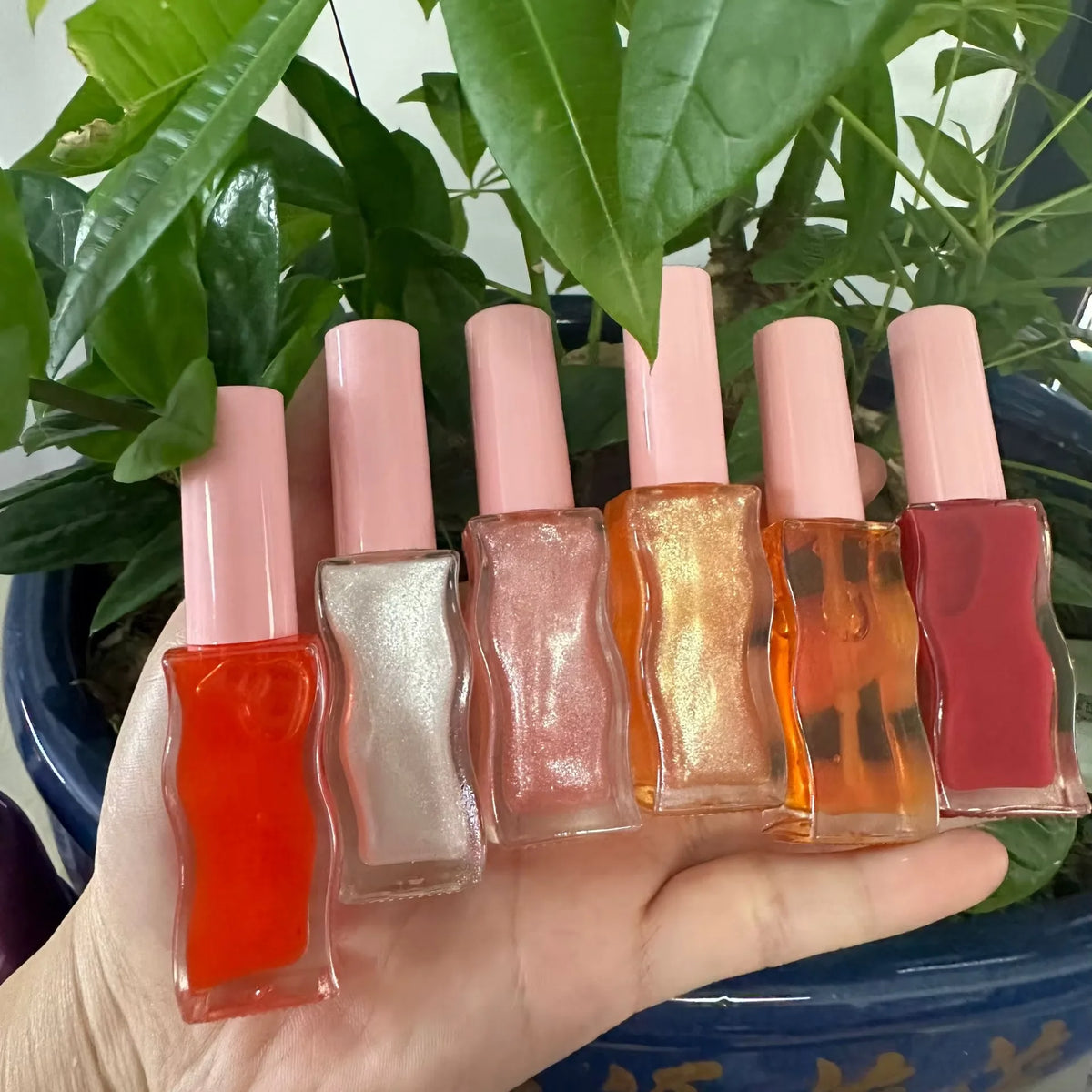 Professional Vegan Lip Plumper Oil Custom Private Label Moisturizing and Long Lasting Lip Gloss Lip Balm
