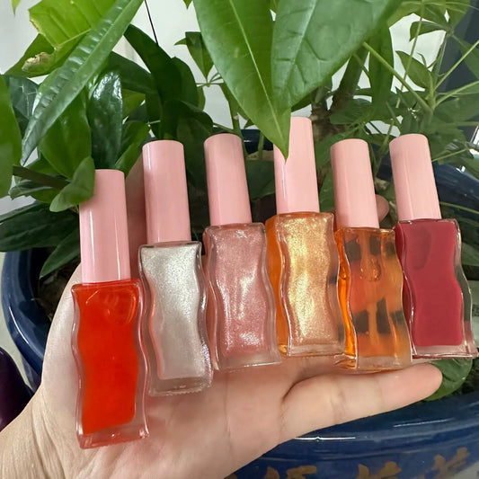 Professional Vegan Lip Plumper Oil Custom Private Label Moisturizing and Long Lasting Lip Gloss Lip Balm