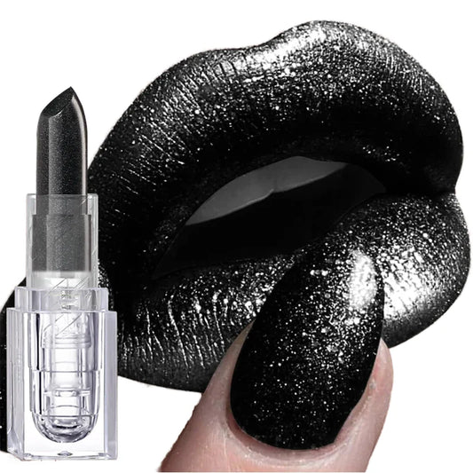 Transparent Tube Makeup Pearlescent Multi-reflective Glitter Pearl Pigments Shimmers Satin Metallic Private Label Matte Lipstick
