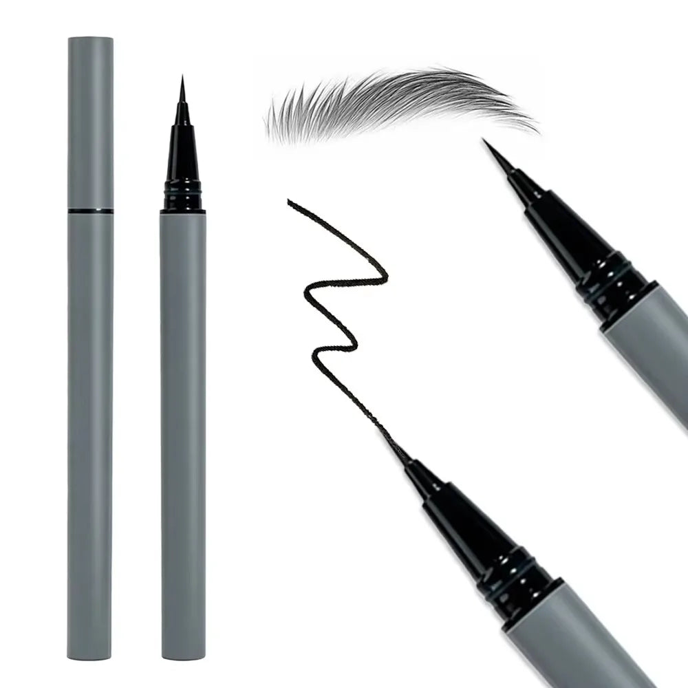 Ultra Thin Water Resistant Eyebrow Pencil Top Quality New Formula Waterproof Microblading Hair Tip Stroke Liquid Brow Pen