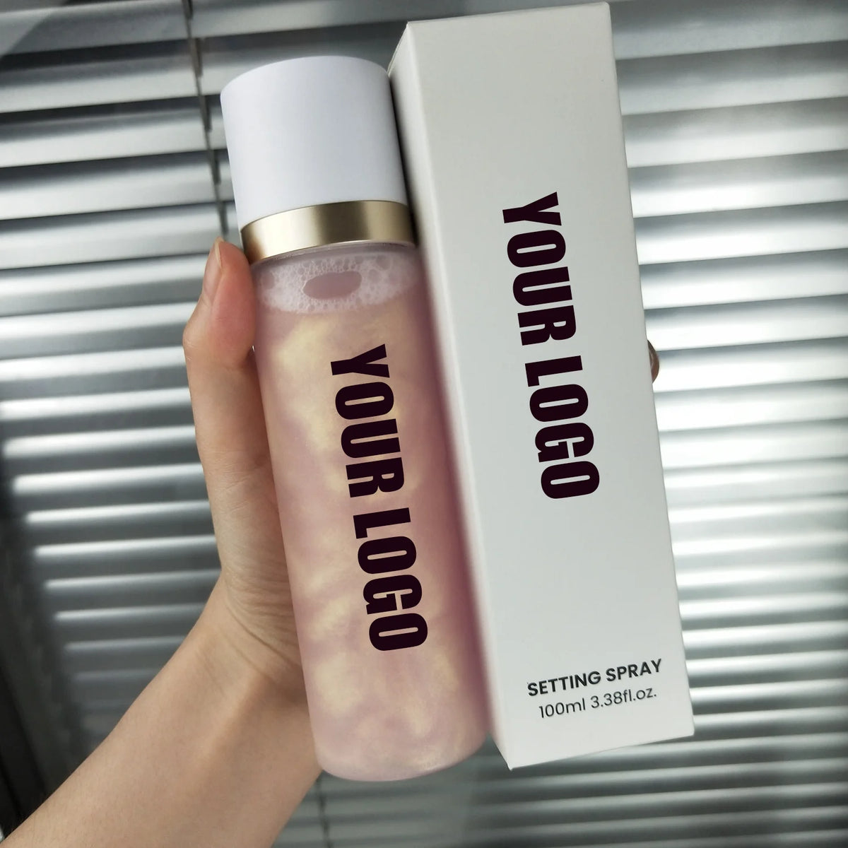 Waterproof Oil Control Matte Fixing Setting Spray Face Makeup Vegan 100ML Mist Long Lasting Private Label Pink Setting Spray