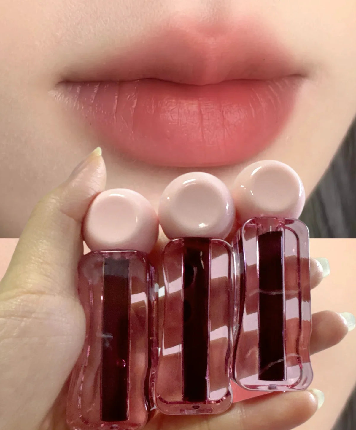 Weightless Private Label Moisturizing Liptint Long Lasting Waterproof Cheek Semi-matte Custom Lip Stain Lip Tint  Makeup