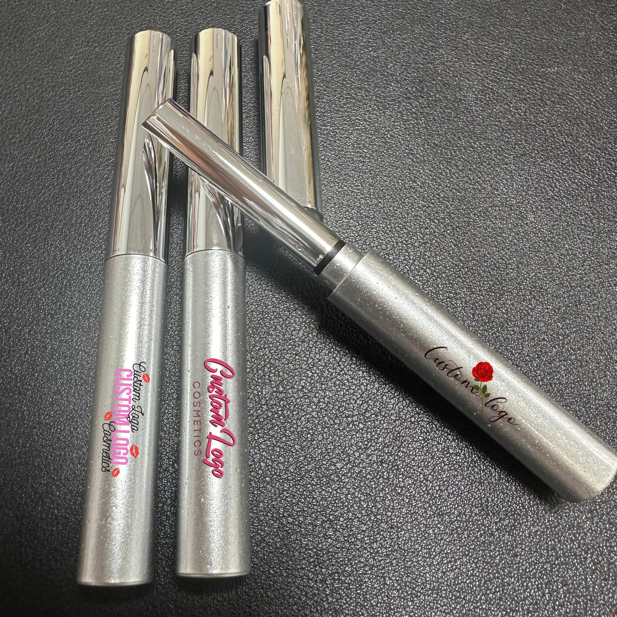 Wholesale 3 Colors Silver Tube Lipstick Pencil Nourishing Long Lasting Moisturizing Black Honey Lipstick