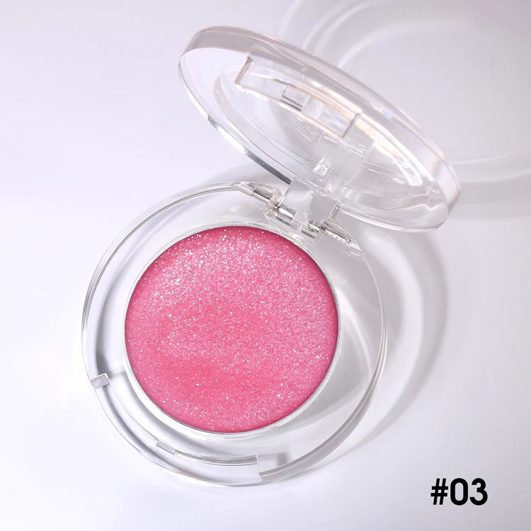 Wholesale 3 Colors Temperature Changing Pink Blush Cream Magic Blush Mud Color Changing Cream Blush Palette