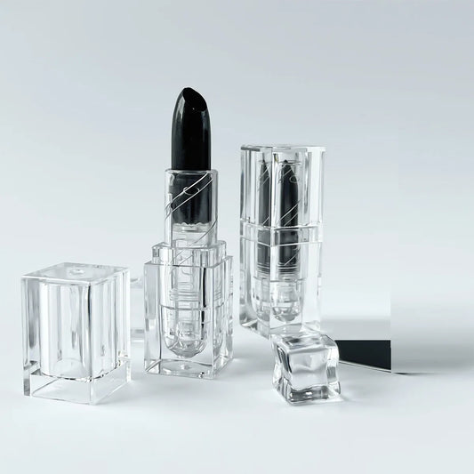 Wholesale 9 Colors Square Tube Lipstick Shimmer Vegan Matte Lipstick Private Label